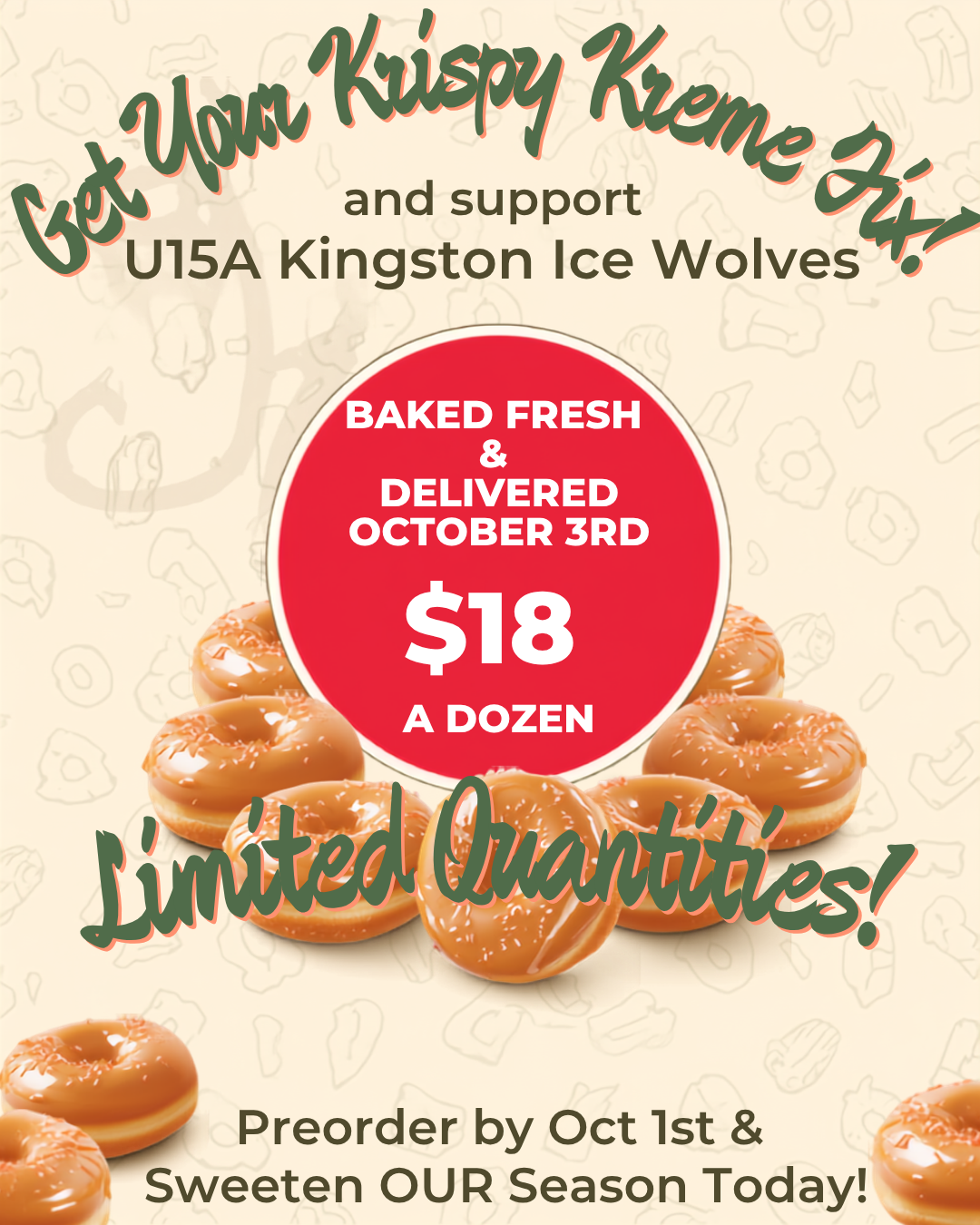 Kingston Ice Wolves Krispy Kreme Fundraiser - 2026/7