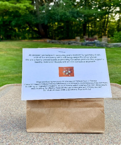 Description of Janasen, the soap and shampoo bar Canadian small business supplier from Bath, Ontario.