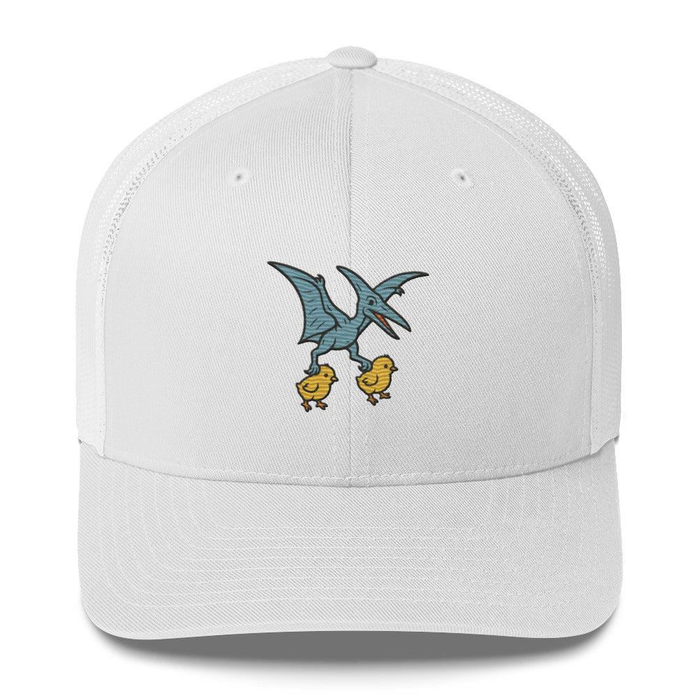 Chickasaurous Pteropoultry Trucker Cap