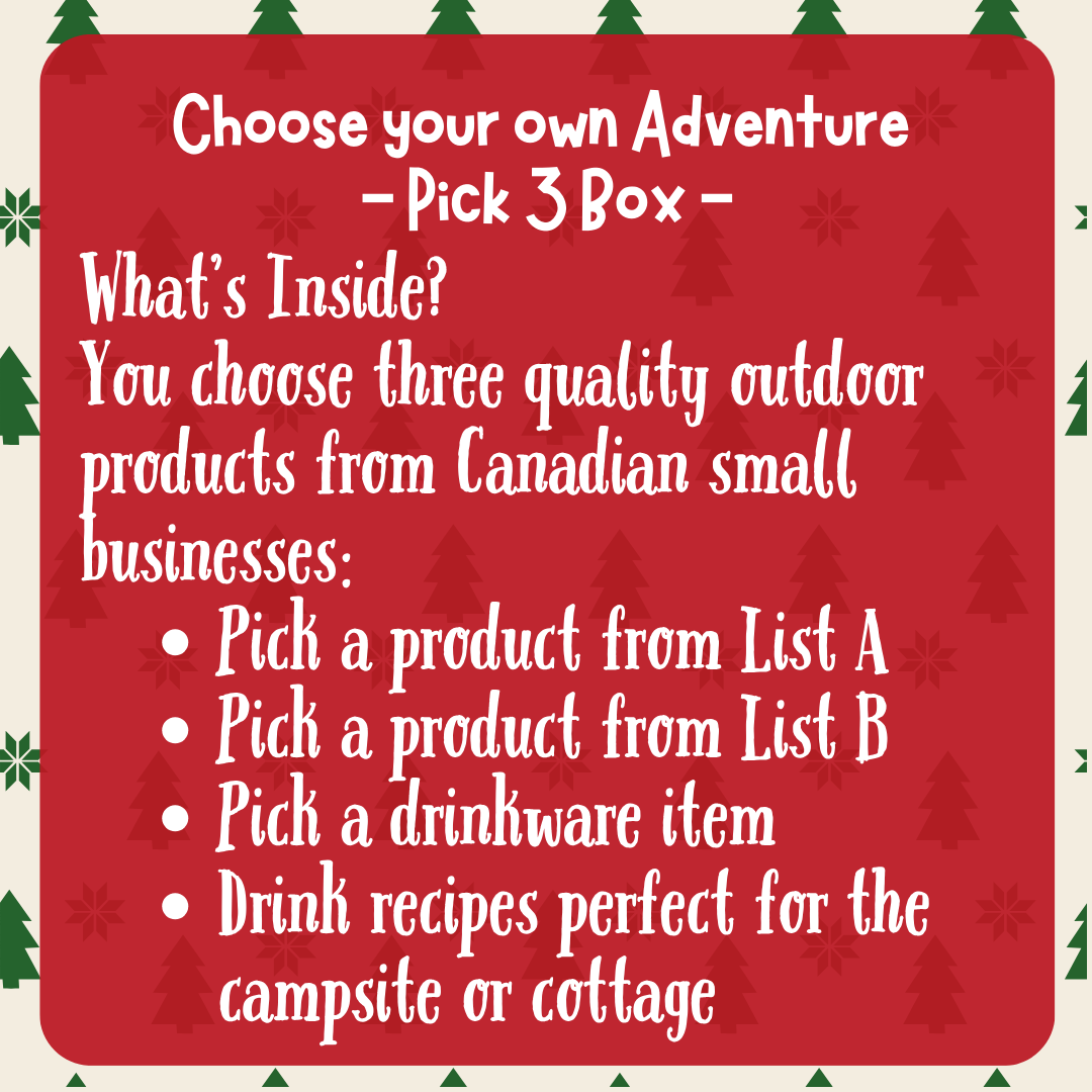 Choose Your Own Adventure - Pick Three - Holiday Gift Box