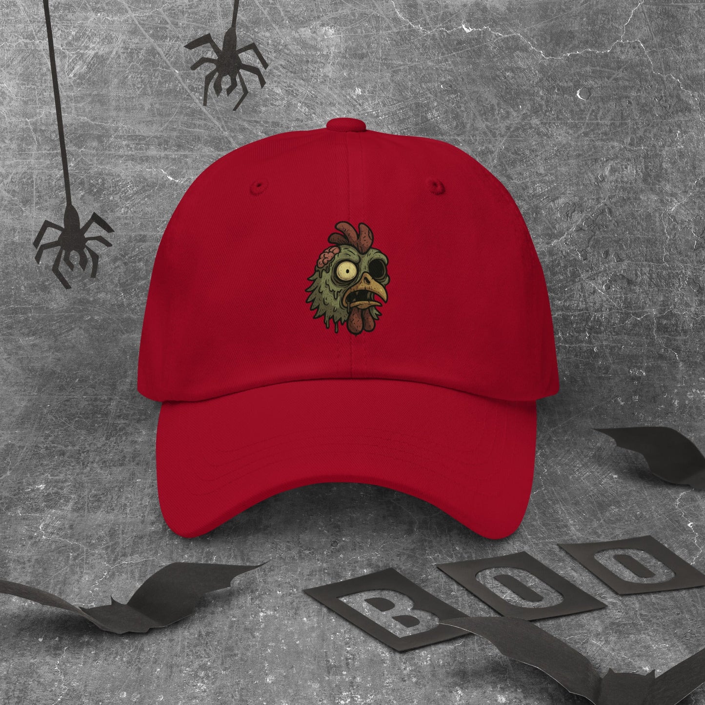 Halloween Chicken Zombie Cap