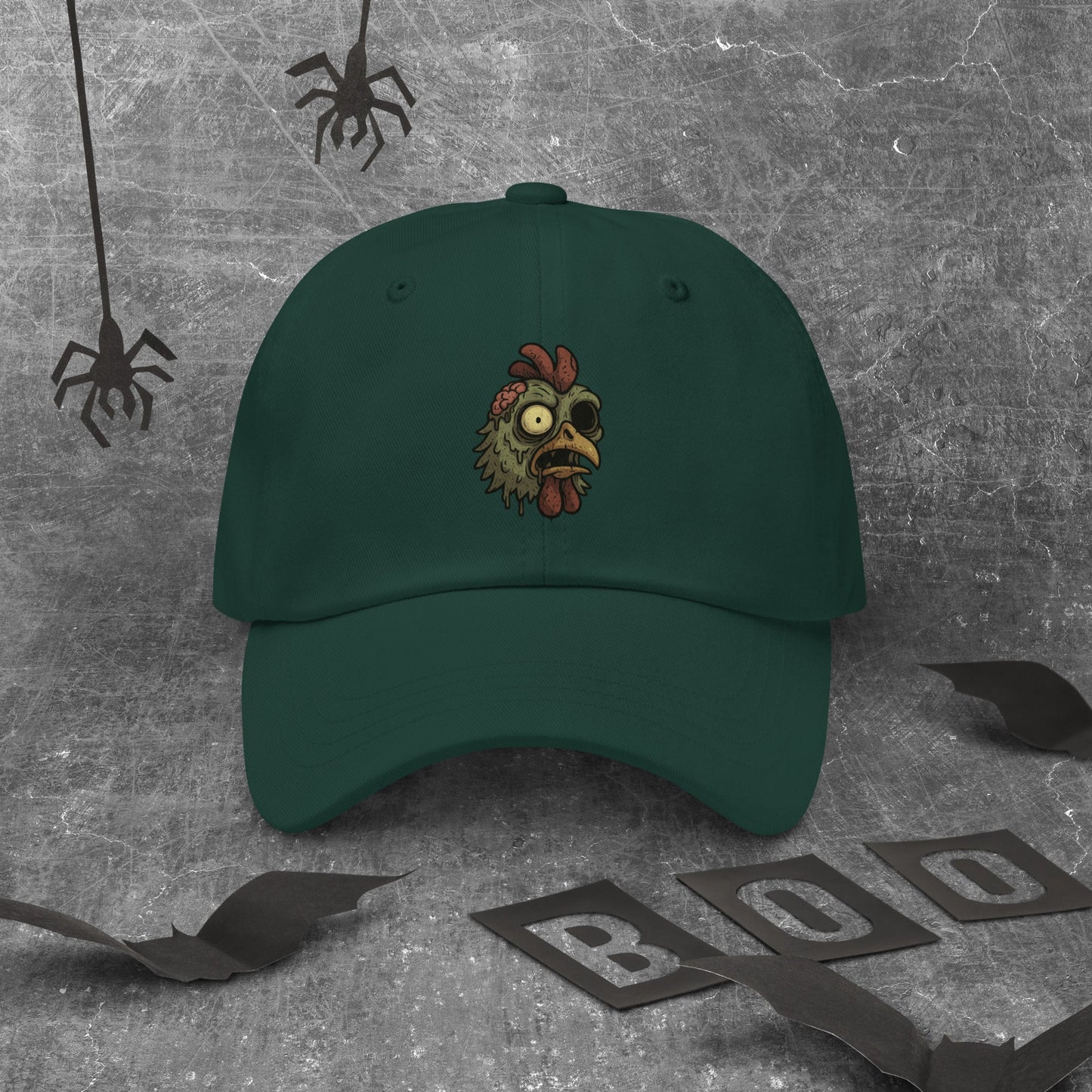Halloween Chicken Zombie Cap