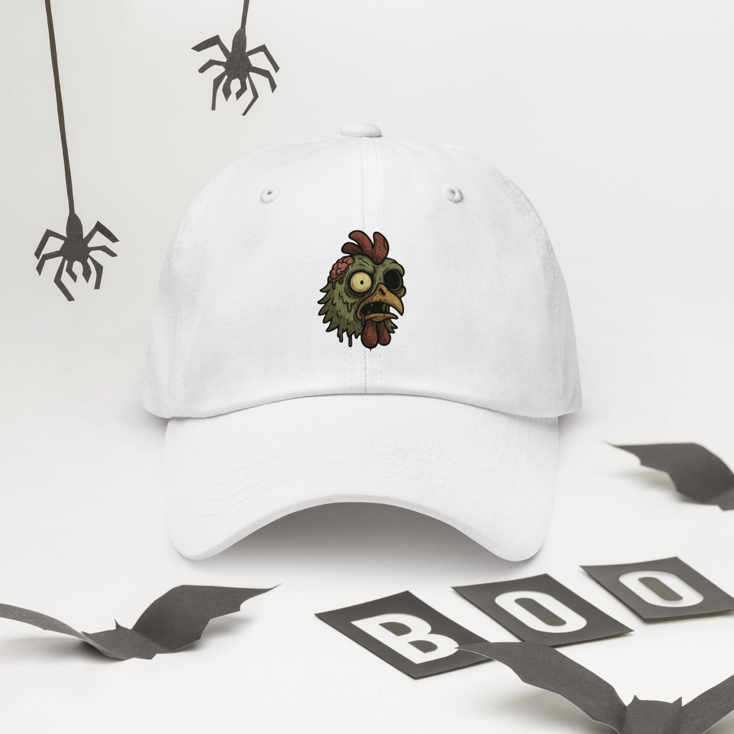 Halloween Chicken Zombie Cap