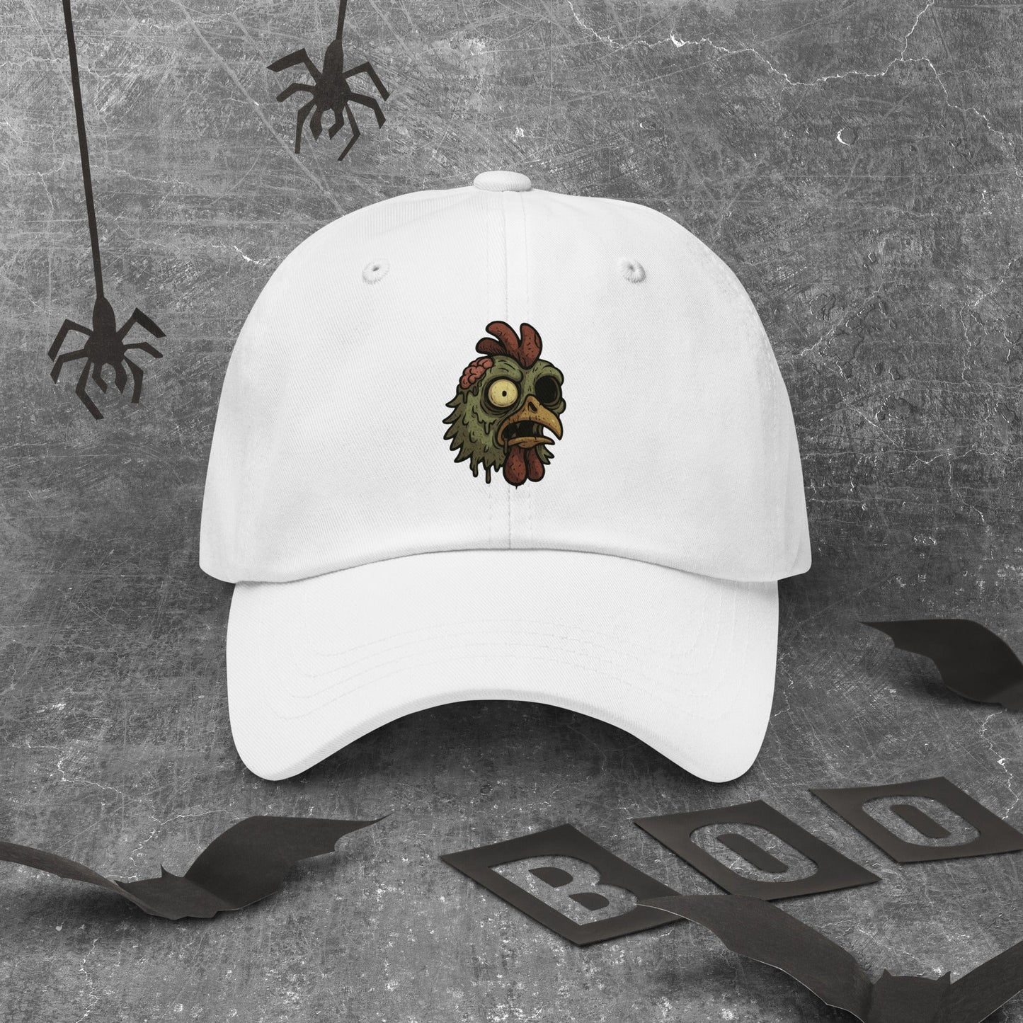 Halloween Chicken Zombie Cap