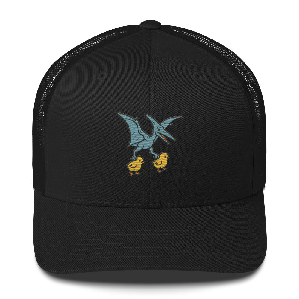 Chickasaurous Pteropoultry Trucker Cap