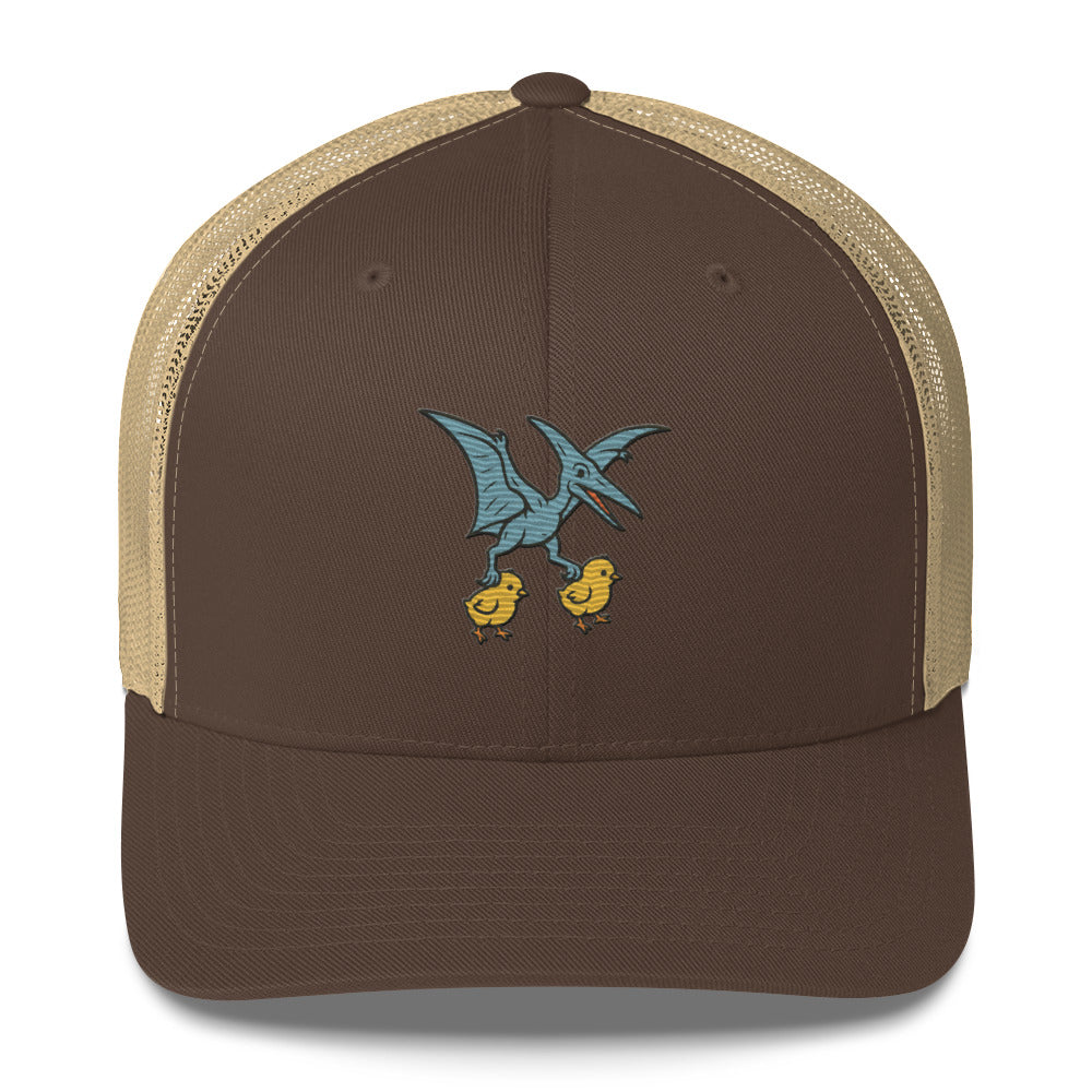 Chickasaurous Pteropoultry Trucker Cap