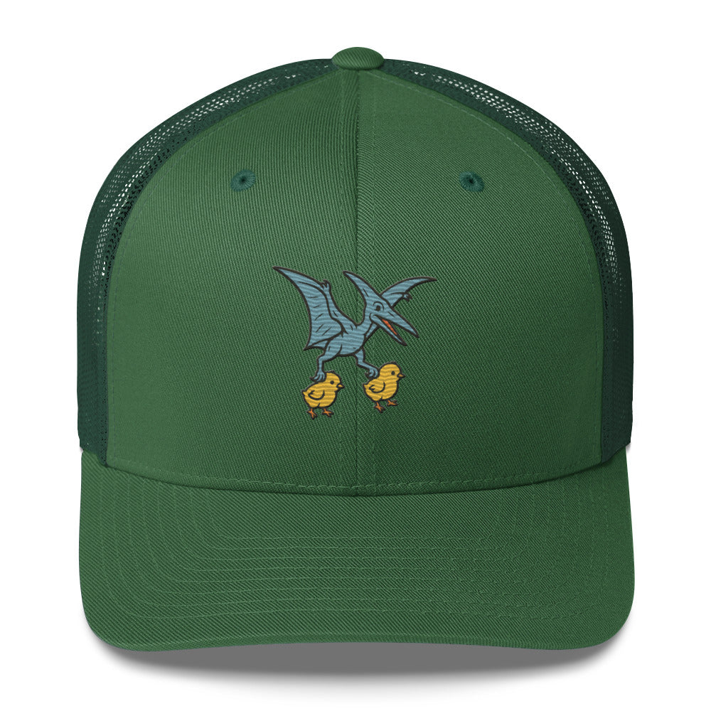 Chickasaurous Pteropoultry Trucker Cap