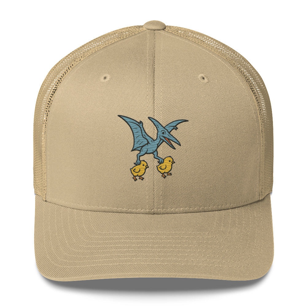Chickasaurous Pteropoultry Trucker Cap
