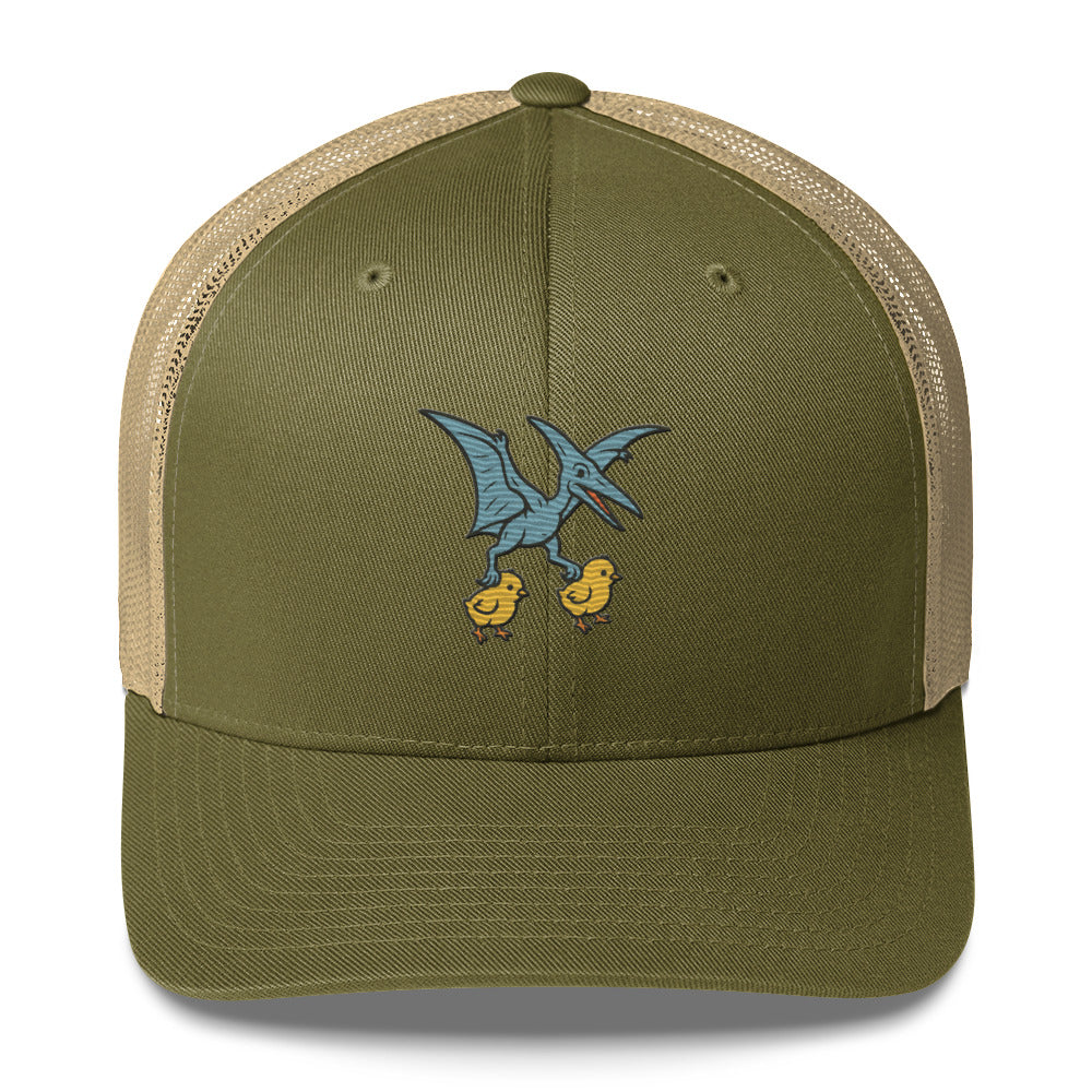 Chickasaurous Pteropoultry Trucker Cap