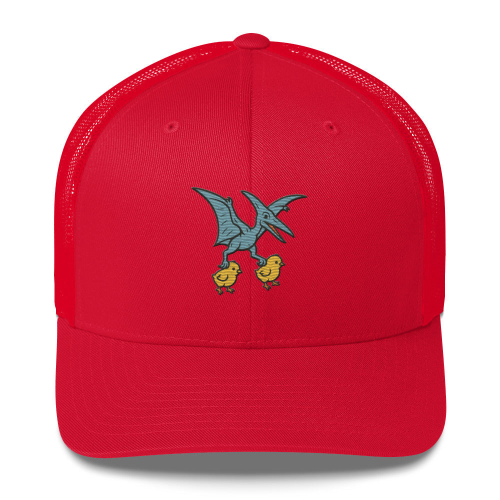 Chickasaurous Pteropoultry Trucker Cap