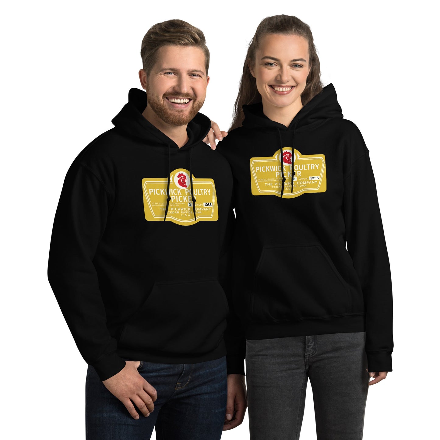 Retro Pickwick Plucker Unisex Bunngy Hug (hoodie)