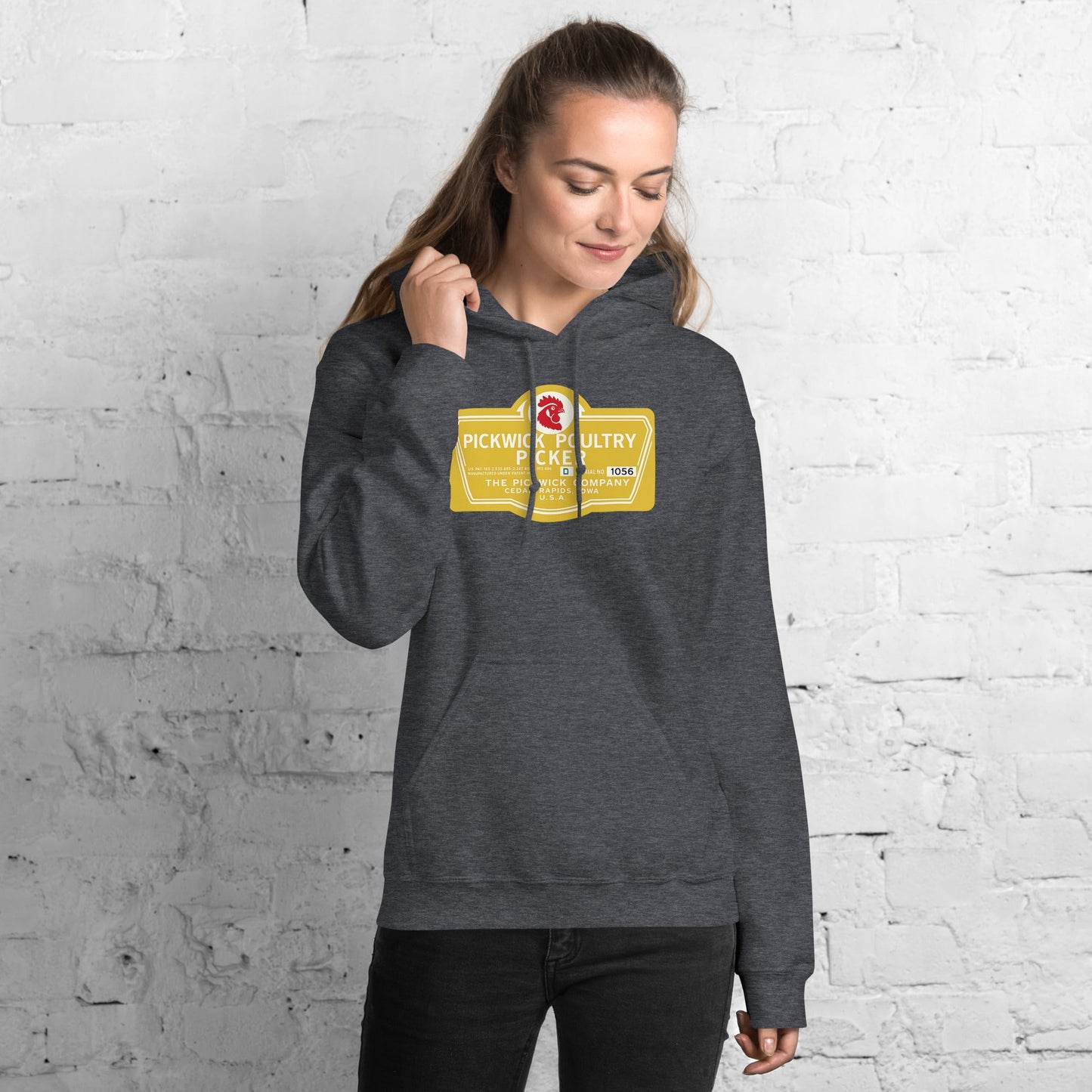 Retro Pickwick Plucker Unisex Bunngy Hug (hoodie)
