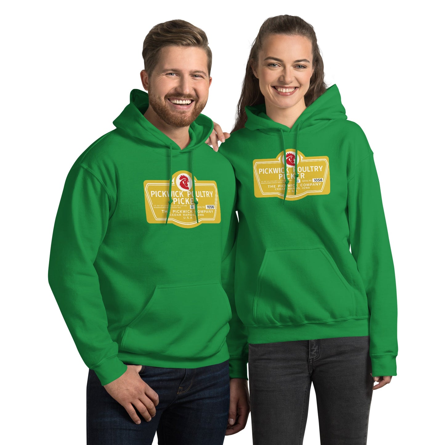 Retro Pickwick Plucker Unisex Bunngy Hug (hoodie)
