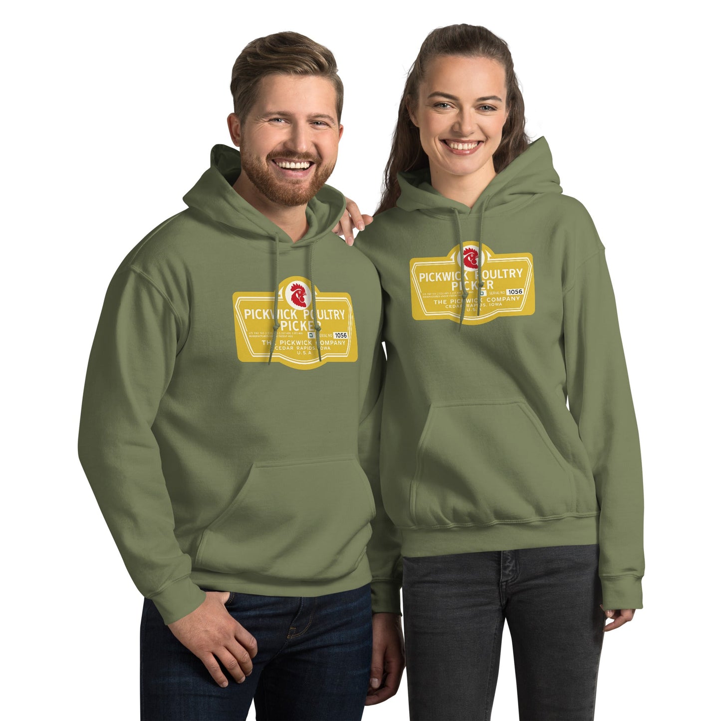 Retro Pickwick Plucker Unisex Bunngy Hug (hoodie)