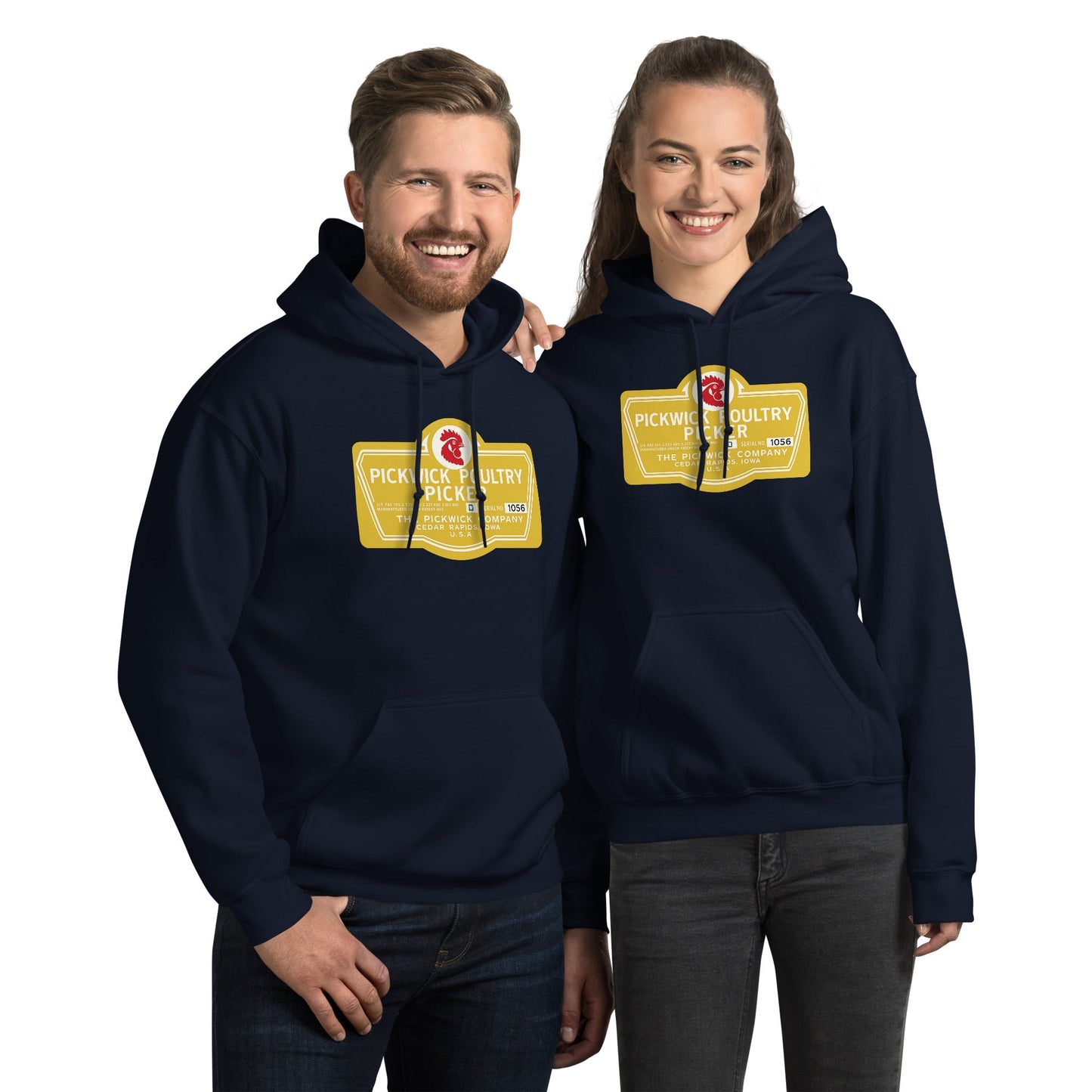 Retro Pickwick Plucker Unisex Bunngy Hug (hoodie)