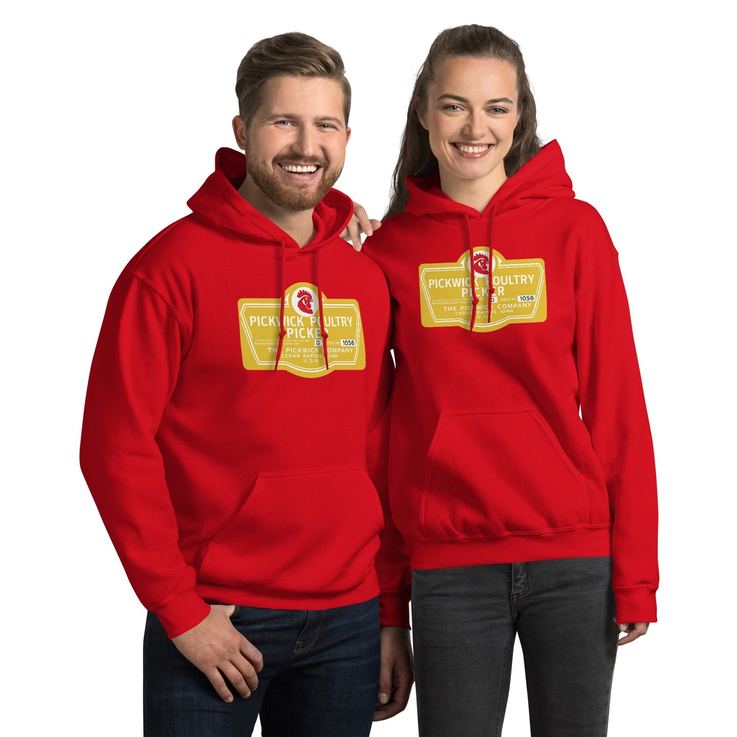 Retro Pickwick Plucker Unisex Bunngy Hug (hoodie)
