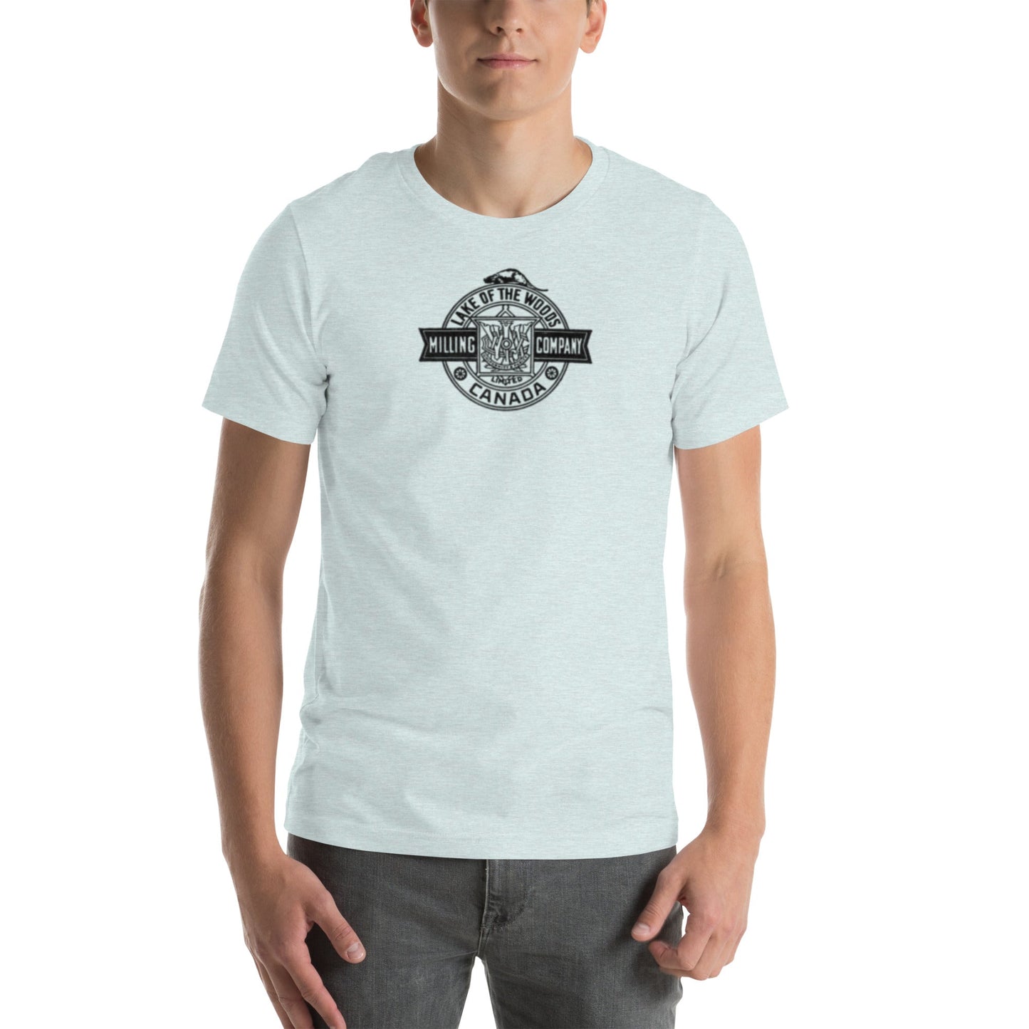 Retro Lake of the Woods Milling Company Unisex t-shirt
