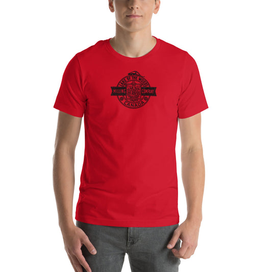 Retro Lake of the Woods Milling Company Unisex t-shirt