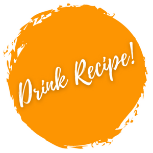 A green circle with the word "Drink Recipe" inside.  Every subscription box includes at least one drink recipe.